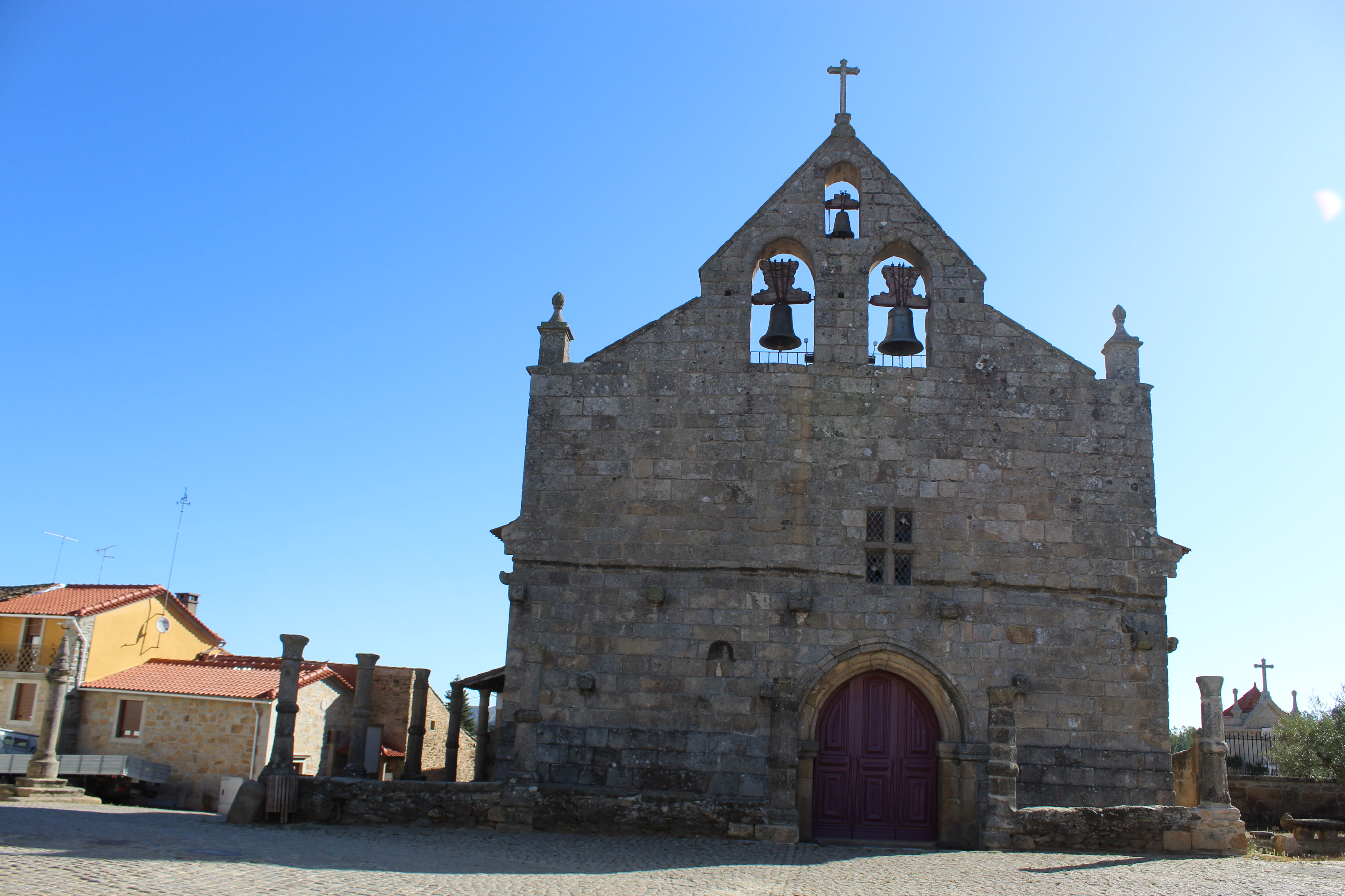 Iglesia de Santa María de Azinhoso, Fotografía de la autora, 10/10/2019