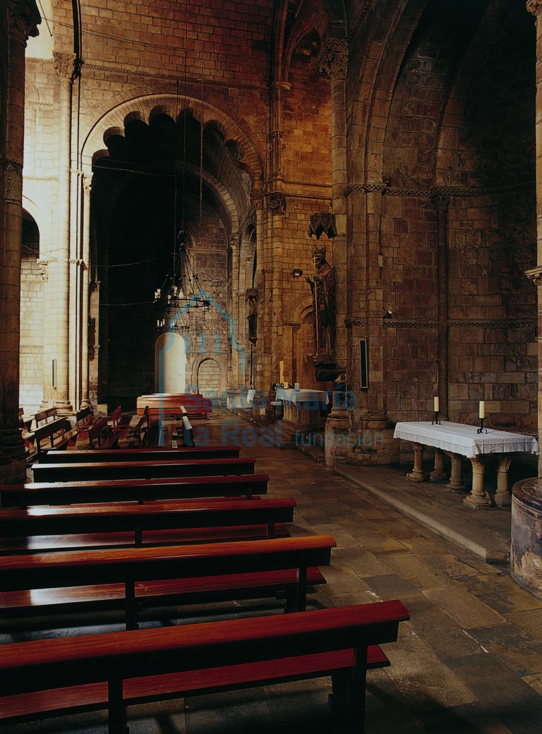 Interior del transepto