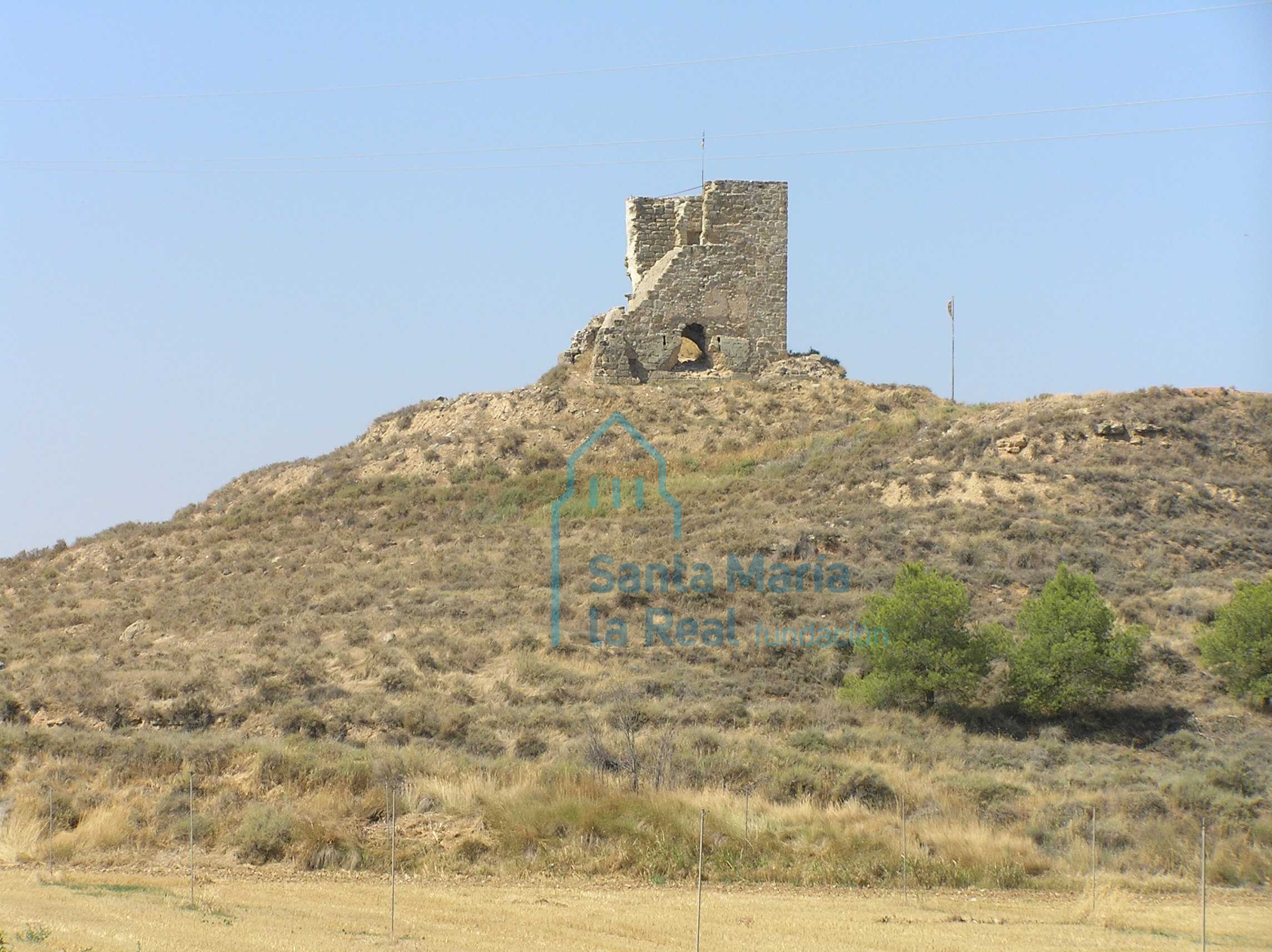 Restos de la torre del castillo