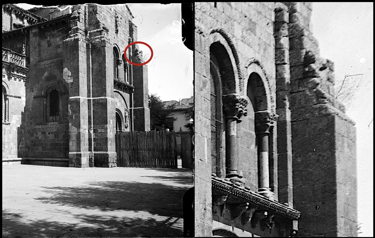 San Isidoro de León ca. 1910, foto de Joaquim Morelló i Nart 