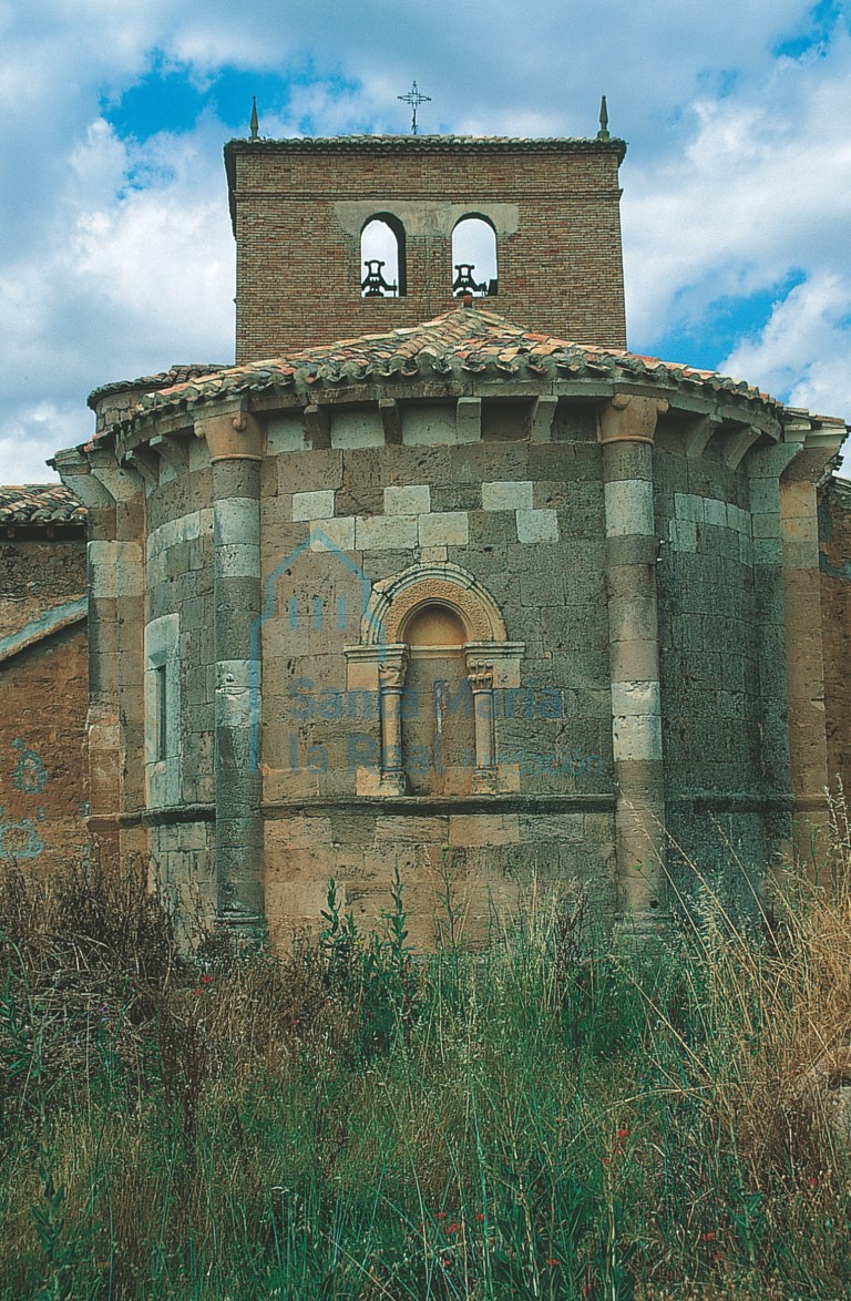 Vista exterior del ábside