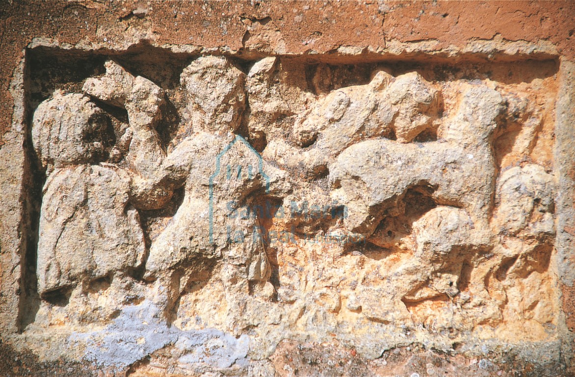 Relieve del muro oriental