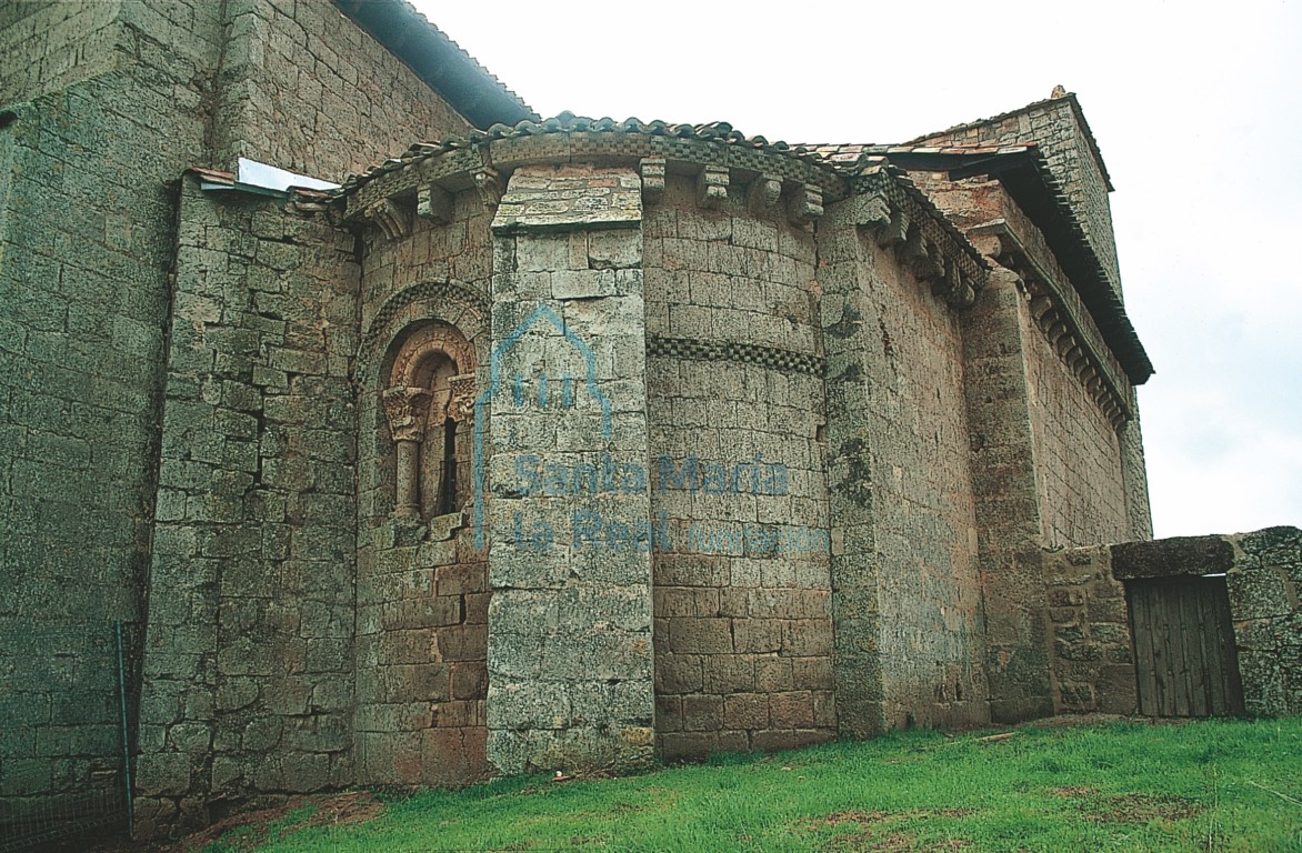 Cabecera y nave románica