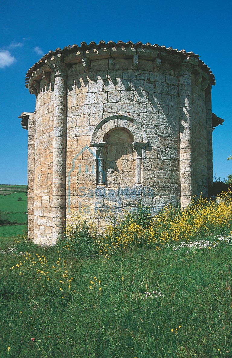 Vista exterior del ábside