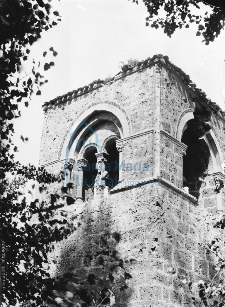 Torre de San Miguel antes de su desmantelamiento
