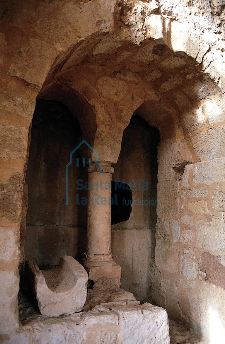 Ventanal cegado del la torre