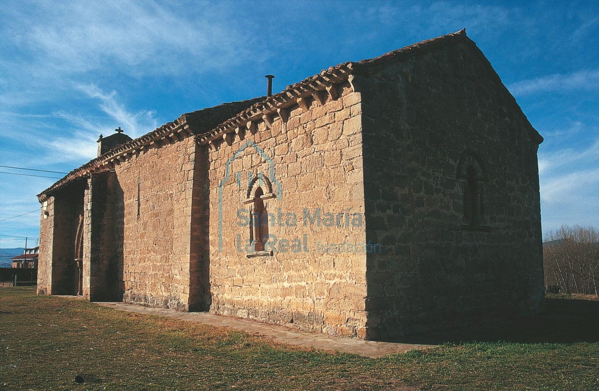 Vista exterior desde el sureste