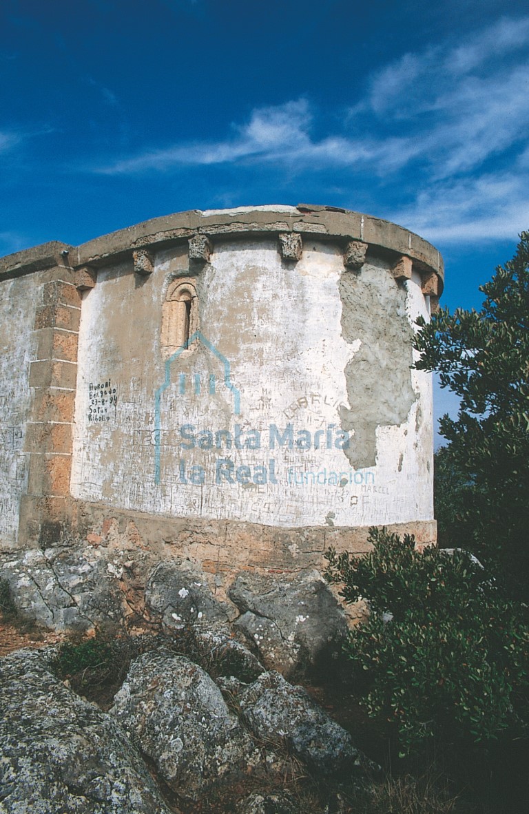 Vista exterior de la cabecera desde el sureste