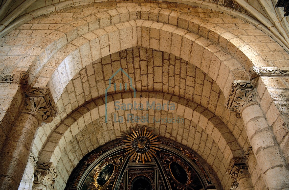 Arco triunfal del ábside
