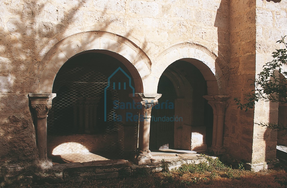 Arquerías del claustro