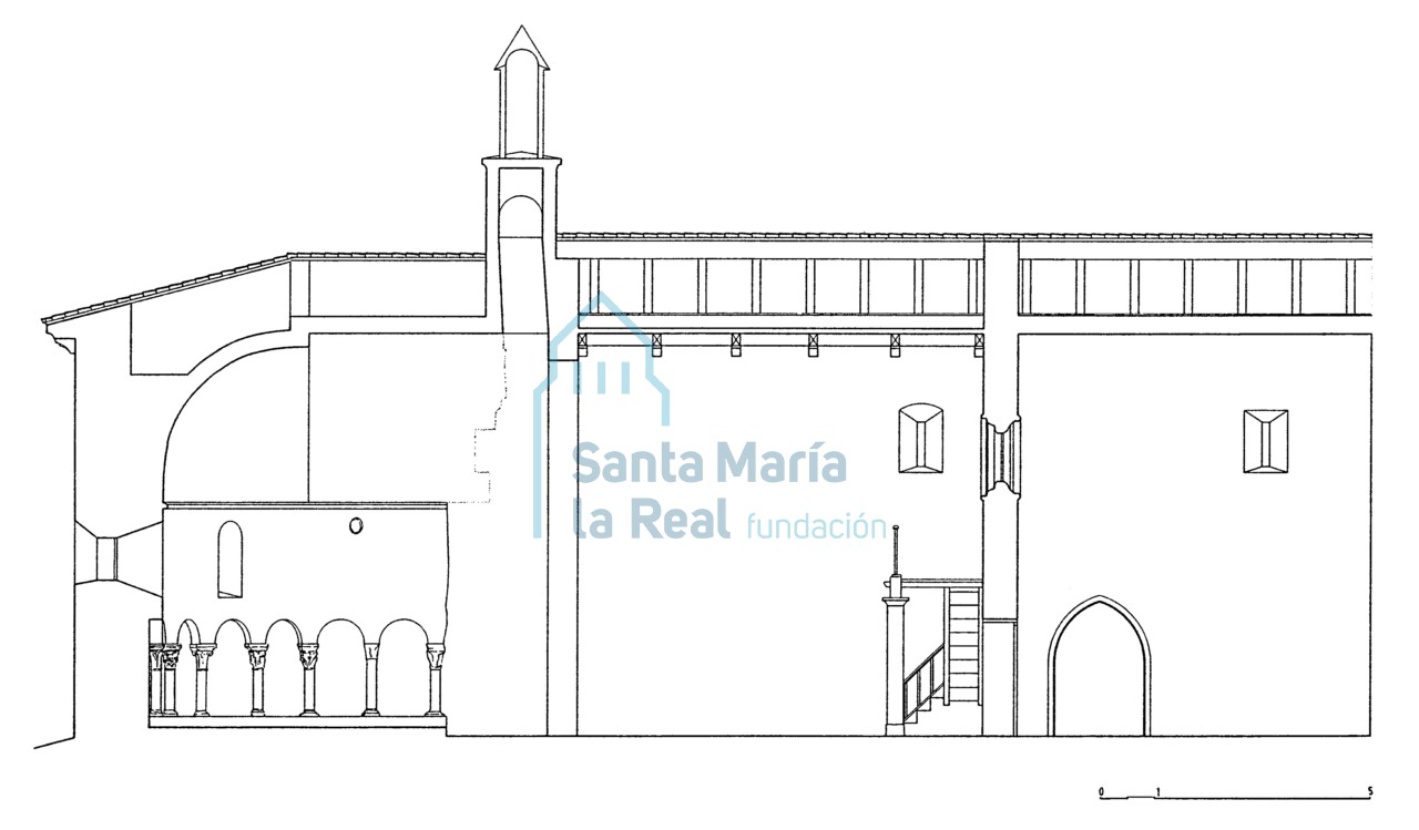 Sección longitudinal