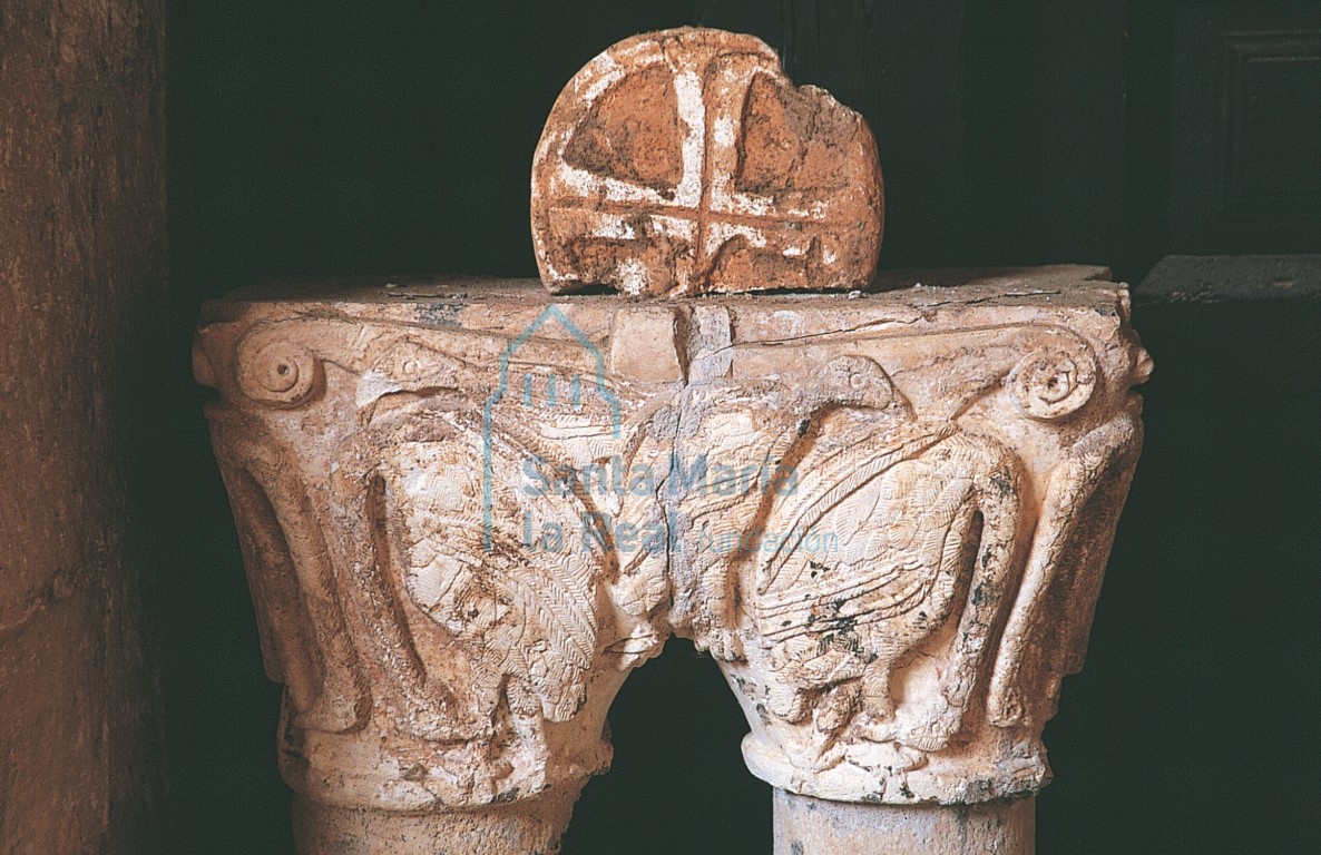 Capitel románico del Museo