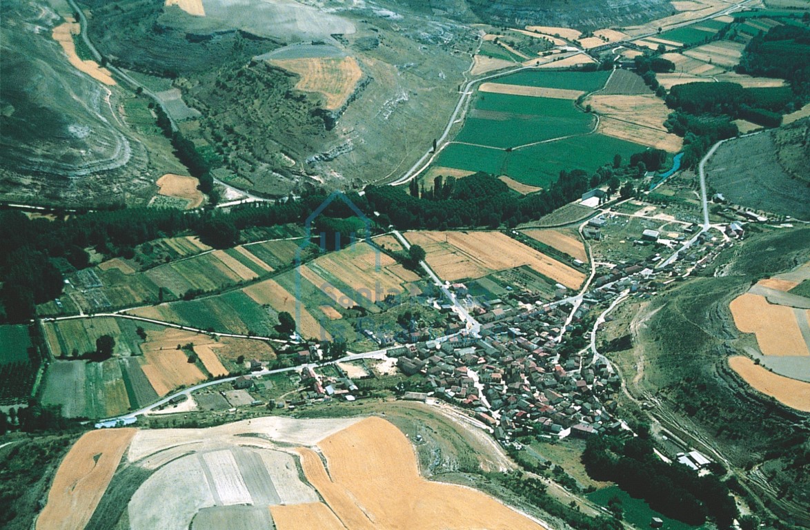 Vista aérea de Adrada de Aza