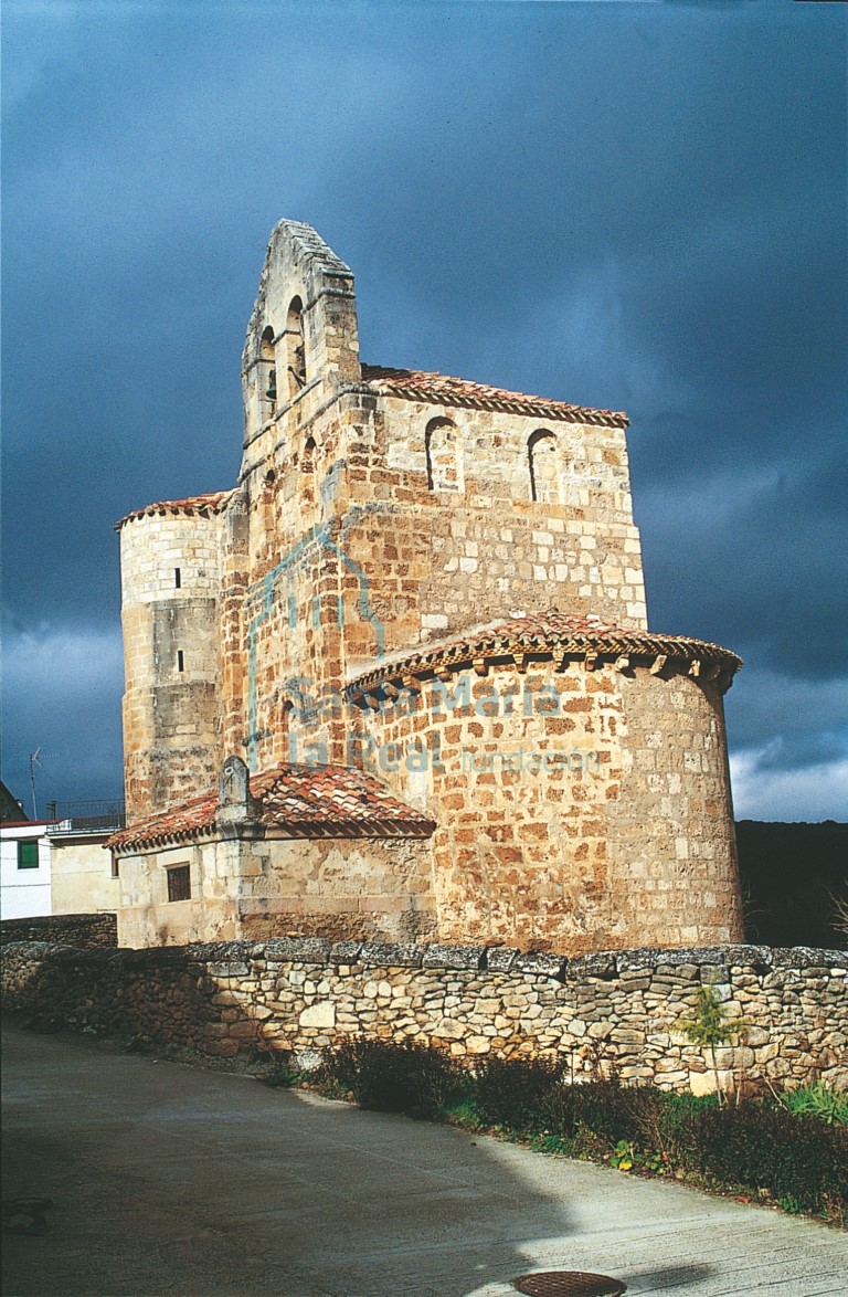 Vista desde el este, después de la restauración