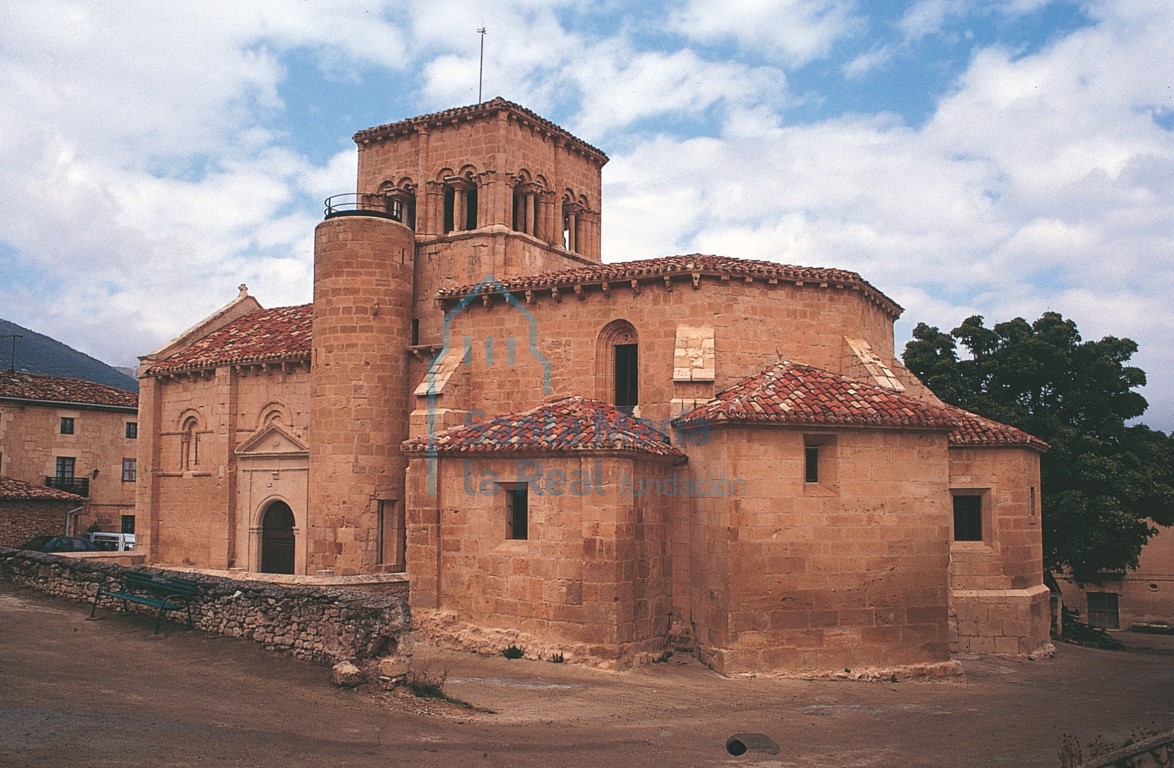Iglesia de San Nicolás tras la restauración de 1996. Vista desde el sureste