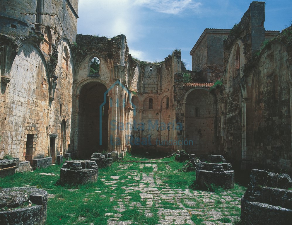 Interior de la iglesia hoy día