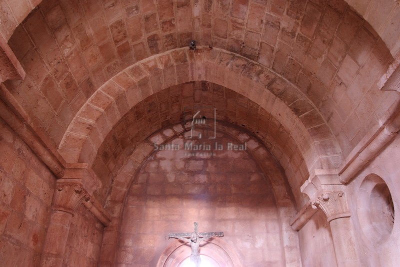 Bóveda de la nave lateral