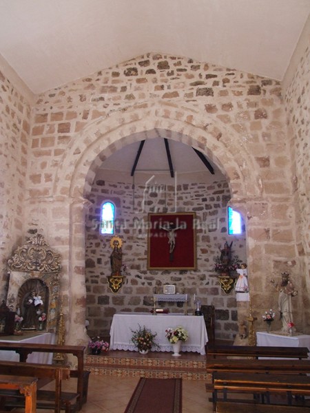 Interior del ábside
