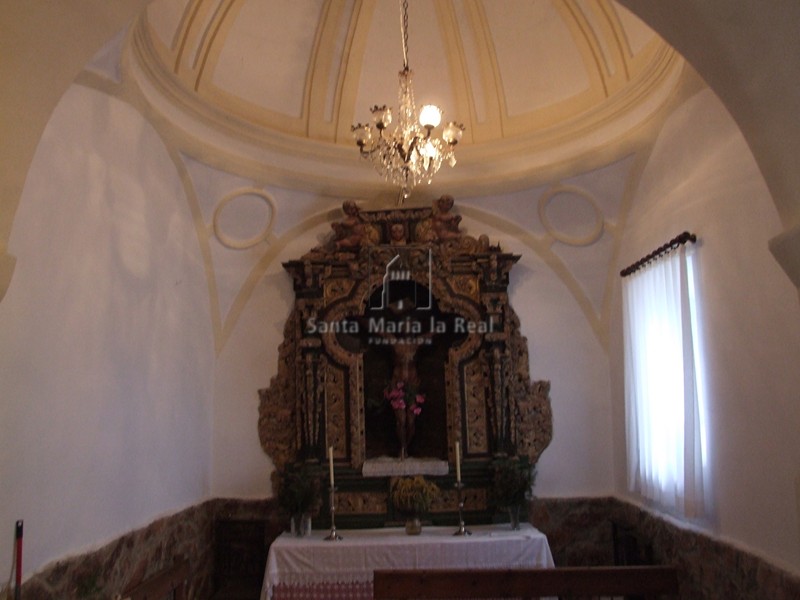 Interior de la capilla