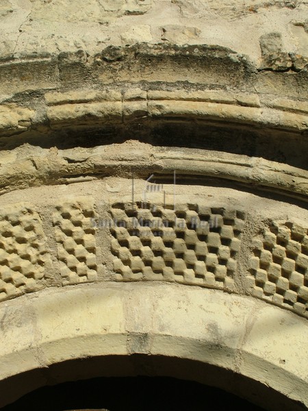 Detalle de la portada occidental