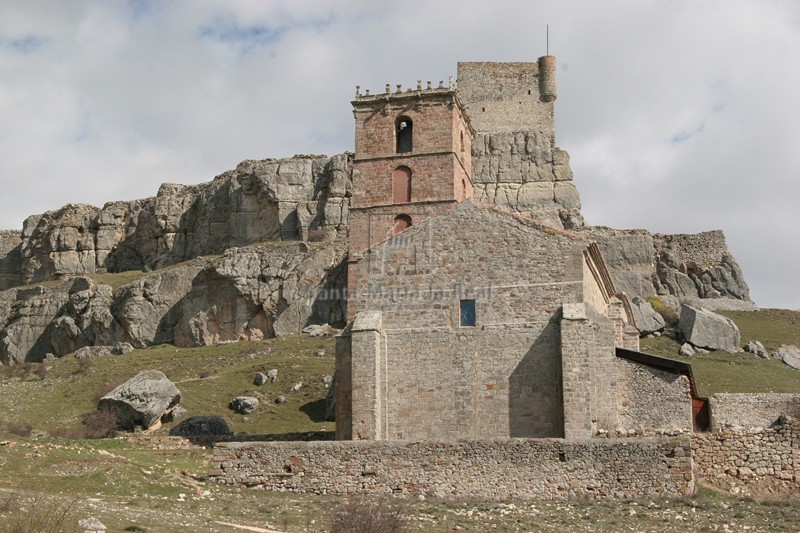 Panorámica con el castillo al fondo