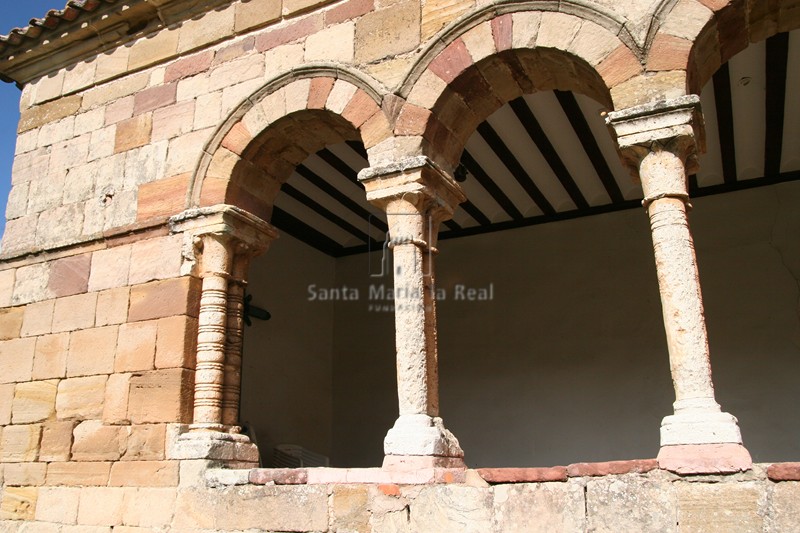 Detalle del pórtico