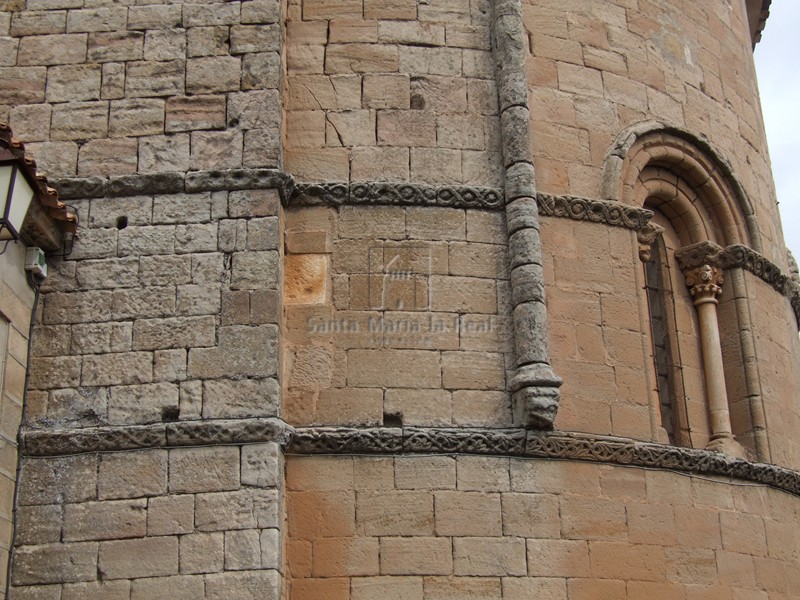 Detalle del ábside