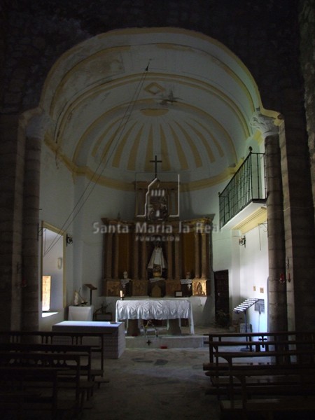 Interior de la capilla mayor