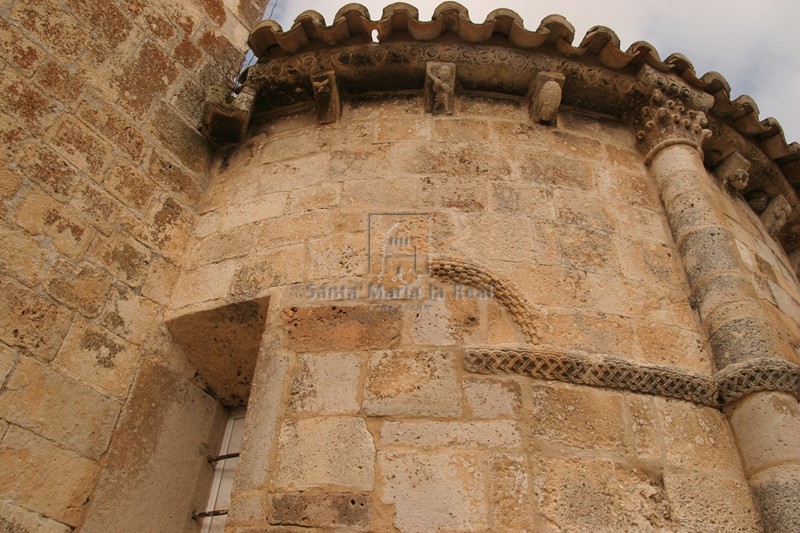Detalle del ábside