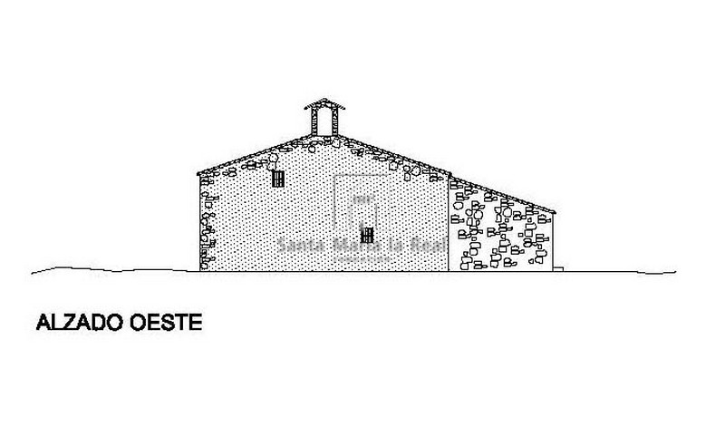 Alzado oeste