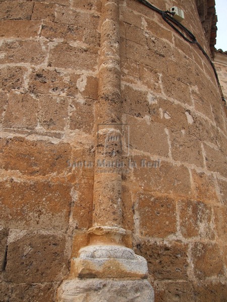 Detalle del ábside