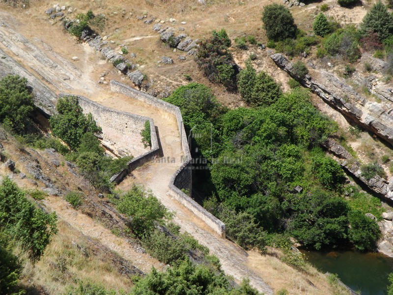 Vista aérea del puente