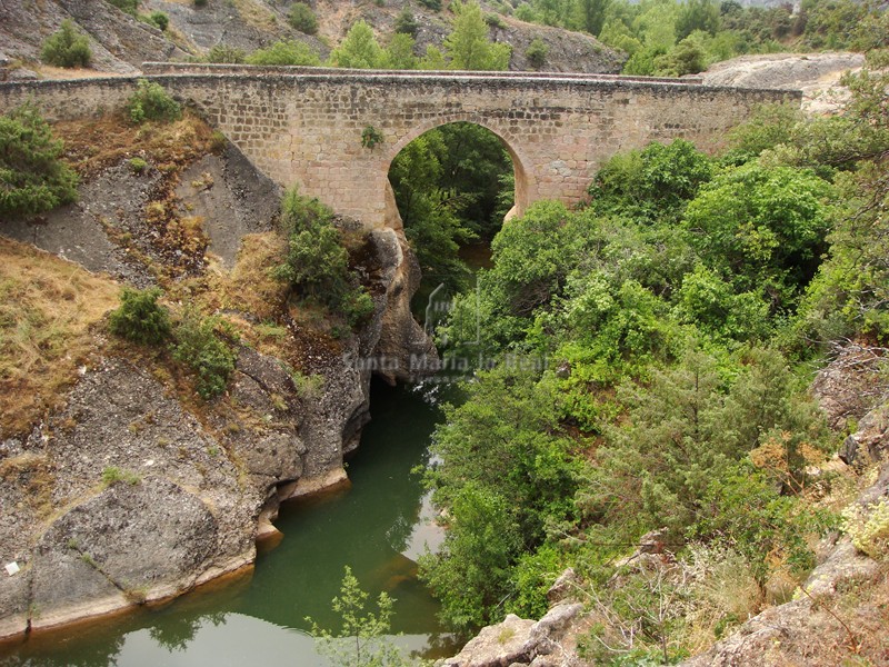 Vista del puente aguas arriba