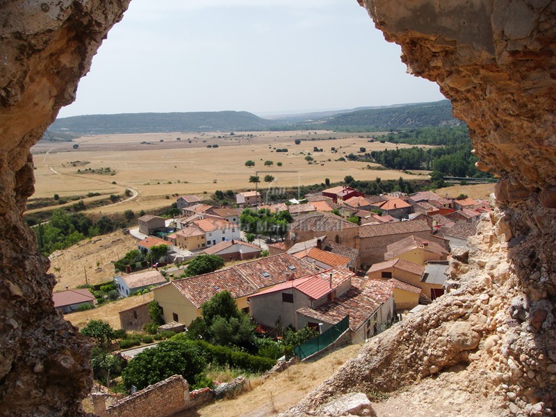 Panorámica del pueblo desde el castillo