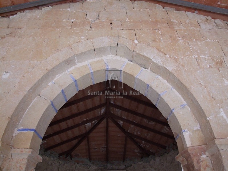 Detalle del arco triunfal
