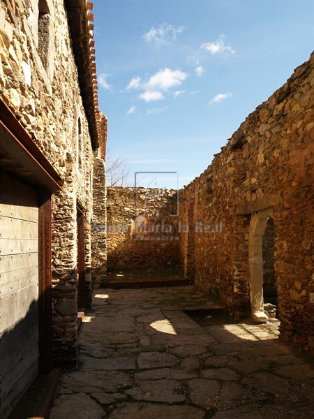 Interior del pórtico