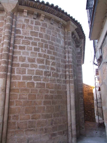 Detalle del ábside