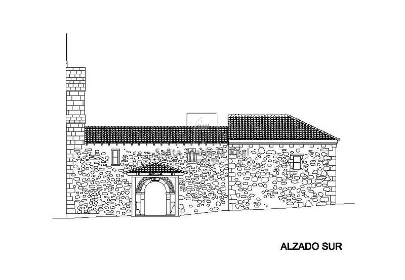 Alzado sur