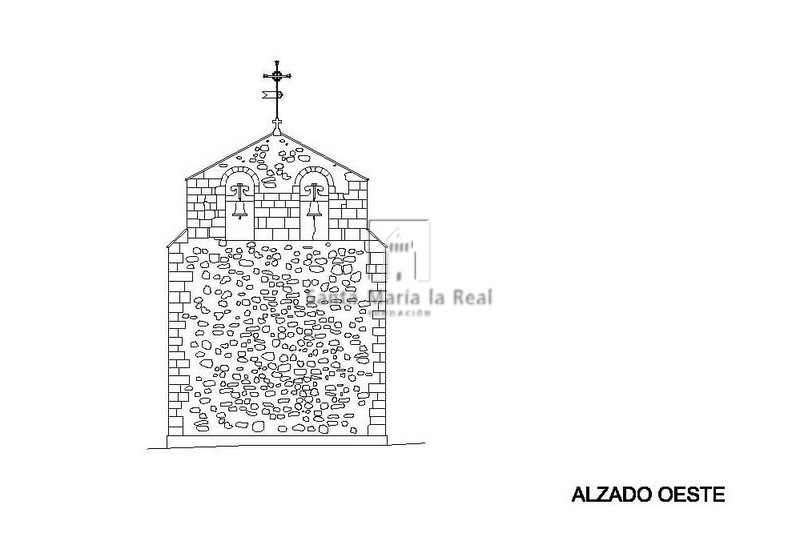 Alzado oeste