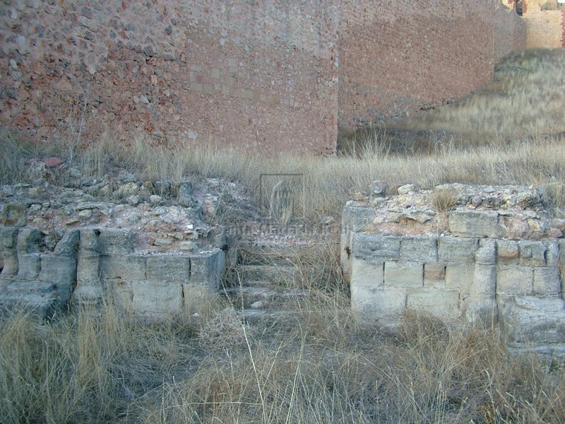 Detalle del ingreso al templo