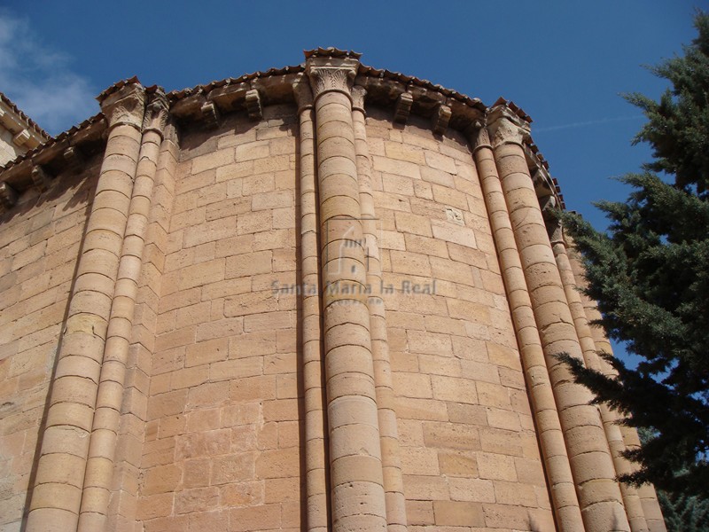 Detalle del ábside