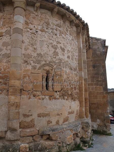 Detalle del ábside