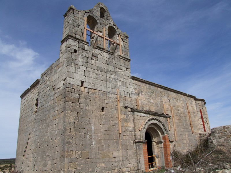 Vista exterior desde el lado suroeste