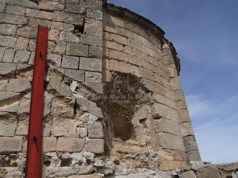 Detalle del ábside