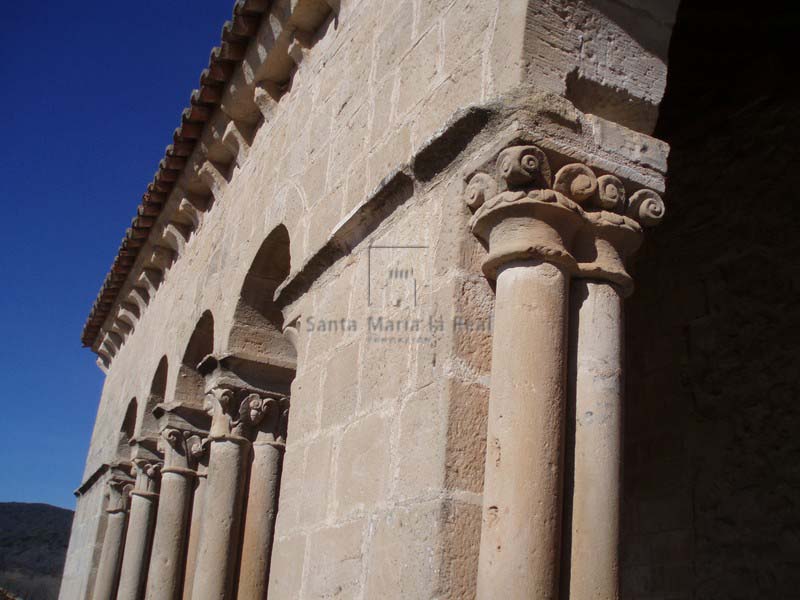 Detalle del pórtico