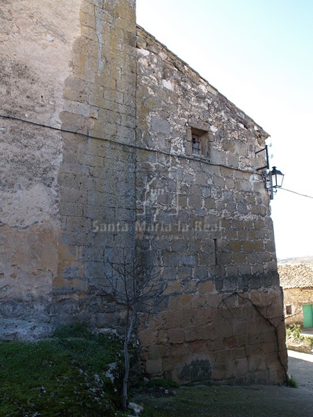 Detalle del muro norte