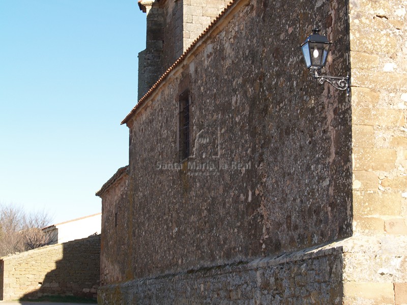 Vista del muro norte