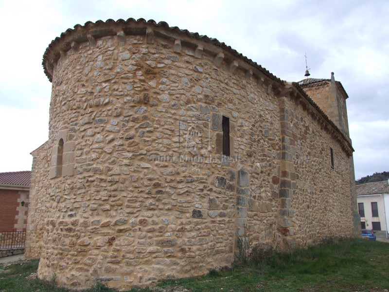 Ábside y muro norte