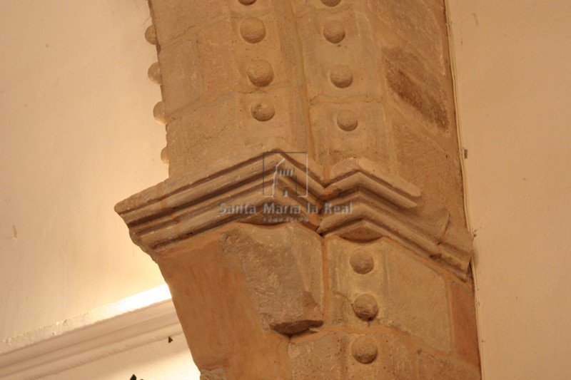 Detalle del arco triunfal