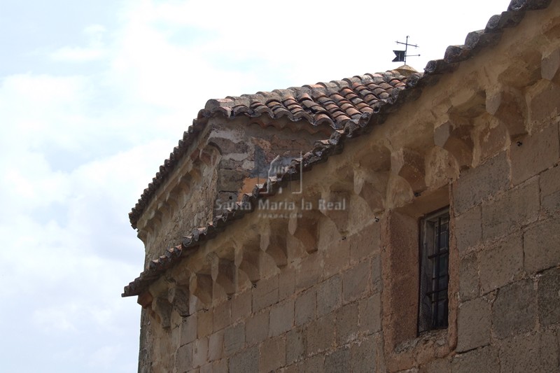 Detalle del muro norte